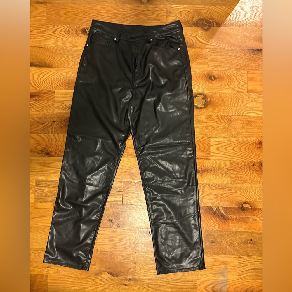 H&M leather pants